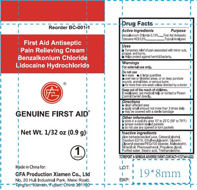 Image Description (Gfa Antiseptic Pain Relieve Cream)
